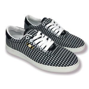 Aprix Women's Canvas Shoes Size 37 (US 6.5) Houndstooth APR003 New in box